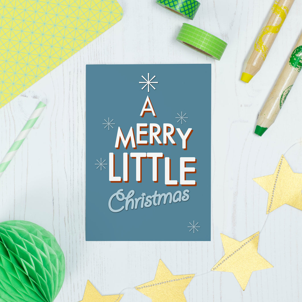 Merry Little Christmas Card
