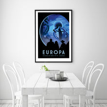 Europa vintage-style travel poster