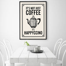 Happyccino coffee print