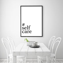 Self care quote print